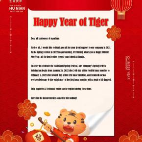 Happy Year Of Tiger