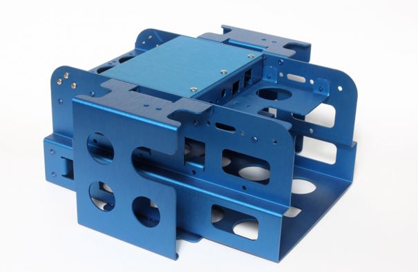 Sheet metal -BlueAnondized